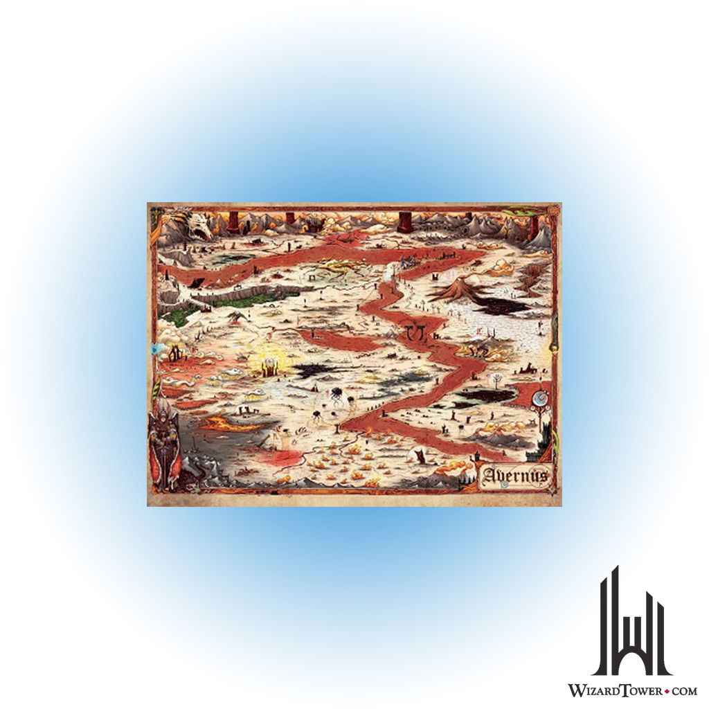 DND MAP SET BALDURS GATE - AVERNUS